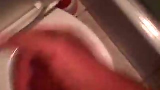 Guy Masturbating in the Bathroom - Part 1