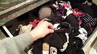 Clients panty drawer