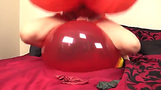 Balloon sit to pop